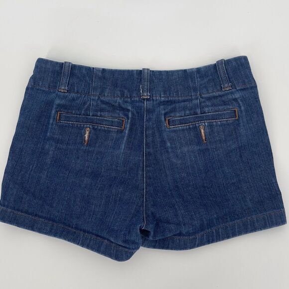 J Crew Women's Nautical‎ Denim Short Blue Size 2 - Picture 4 of 10